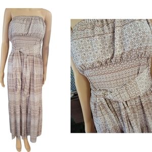 Women's Strapless Maxi Dress